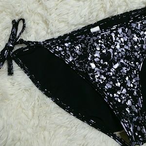 American apparel metallic print bikini bot…